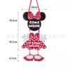 [Temática de Mickey, Minnie y Mickey Mouse] Decoración de Bandera para Fiesta de Cumpleaños Fieltro Tela No Tejida Transfronterizo