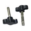 18mm-m4 mango de plástico de una palabra mueble mango de plástico mango de sujeción mango de ajuste