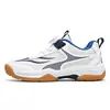 Zapatillas profesionales de bádminton para niños con hebilla giratoria, zapatillas de tenis ligeras y transpirables para niños, zapatillas deportivas antideslizantes y resistentes al desgaste para niñas