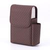 Bolsa para Cigarrillos con Posición para Encendedor Bolsa para Cigarrillos Caja para Cigarrillos Enteros para Hombre 20 Acero Inoxidable Encendedor Bolsa para Cigarrillos a Prueba de Humedad Caja para Cigarrillos para Hombre