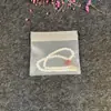 Bolsa para Joyería Bolsa Auto-sellante de EVA Estilo Ins Sentido Avanzado Aretes Anillo Bolsa Sellada para Joyería Escarchada Bolsa Antioxidación