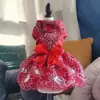 Vestido de Casamento para Pet, Saia Tutu, Exportação para Amazon, Venda Direta de Fábrica Transfronteiriça, Vestido de Princesa para Gato e Cachorro