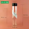 Garrafa Cilíndrica de Chá Gelado para Celebridade da Internet 500ml Plástico PET Descartável Transparente Garrafa para Bebidas de Chá de Leite Suco Copo para Levar