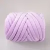 Hilo de Terciopelo Islandés Transfronterizo Núcleo Ohhio Hilo de Algodón Retorcido DIY Hilo para Manta Tejida a Mano Lavable a Máquina Hilo de Tejido Extra Grueso