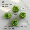 Modelo de Simulación de Verduras Mini Juguete de Comida Materiales para Casa de Muñecas Accesorios de Resina Pasador Hecho a Mano Decoraciones Adornos Cabeza de Ajo