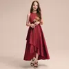 Vestido Infantil de Amazon Transfronterizo, Vestido de Princesa de Alta Gama, para Niña, Pasarela, Presentadora, Recitación de Poesía, Piano, Boda