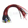 Diodo Emisor de Luz Ultra Brillante F3Mm con Cable de 20cm Perla de Lámpara LED Modelo Decorativo Modificado Luz Indicadora 3V-24V