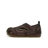 Zapatos de herradura XSHX de punta dividida | Para niños, sensación de hielo, malla simple, velcro, suela de goma, cómodos y suaves para niños y niñas en primavera y verano