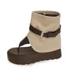 Sandalias de Tacón Ultra Alto de 10 cm con Punta Abierta para Mujer, Botas de Plataforma con Cuña de Punta Abierta de Verano