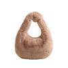 Bolsas Peludas de Luxo Outono e Inverno 2025 Novas Bolsas de Mão da Moda Tendência Bolsas Peludas de Design Exclusivo Bolsas de Mão