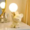 Lâmpada de Urso Sorvete Desenho Animado Bater Palmas Enfeites de Mesa Luminária de Cabeceira Pequenos Enfeites Decoração de Casa Presente de Inauguração