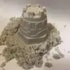 Mesa e Cadeira de Areia e Lama para Jardim de Infância Crianças Multifuncional Quebra-cabeça Blocos de Construção Mesa de Areia Brinquedos de Aprendizagem para Bebês Jogo Mesa de Areia