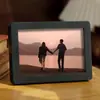 Personalização de Mesa para Porta-Retratos, Lavagem e Impressão de Fotos para Fazer Álbum de Fotos, Enfeites de Moldura Vazia, Suporte de Exibição de 6 Polegadas 8 Presente
