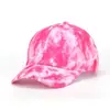 Gorra de béisbol estampada de comercio exterior nueva, gorra tie-dye transfronteriza, moda europea y americana, casual, sombrero para el sol al por mayor