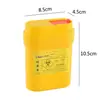 Caja de Instrumentos Fengji Jiali Basurero de Comercio Exterior Médico Amarillo Basurero Desechable para Residuos Médicos Caja Roja para Objetos Punzocortantes
