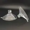 Fabricante Ventosa de Hongo Transparente de PVC 45 mm Ventosa Redonda Grande con Ranura para Tarjeta Ventosa 4.5 CM Engrosada Sin Taladro