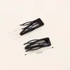 Peine Mate Colorido Estilo Coreano Bb Clip, Pinza Metálica Hueca de Alta Elasticidad para el Lado y la Parte Trasera de la Cabeza, Accesorio para el Cabello