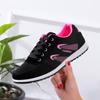Suministro directo de fábrica en stock zapatos de mujer de primavera con cordones zapatillas deportivas de malla con cordones bajos zapatos casuales para mediana edad y ancianos mujer