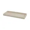 Bandeja de silicona transfronteriza para aromaterapia, antideslizante, resistente al desgaste, bandeja decorativa de almacenamiento multifuncional para escritorio de sala de estar, artículos varios