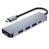 Estação de acoplamento Typec cinco em um multifuncional para telefone celular, computador, máquina de jogos, hub usbchub, estação de acoplamento 5 em 1
