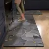 Alfombrilla de Piso Especial para Cocina de Barro Diatómico de Lujo Ligero Transfronteriza, Absorción de Agua, Absorción de Aceite, Almohadilla para Pies, Resistente a la Suciedad, Resistente al Desgaste, Alfombra Antideslizante, Venta al por Mayor