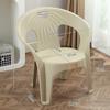 Silla de Comedor Doméstica Gruesa y Moderna Silla con Respaldo de Plástico Sillón Interior Puesto de Comida Silla de Mesa de Comedor Taburete para Cambiarse los Zapatos de Exterior