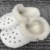 Zapatos de Cueva con Cubierta de Pelusa Forro Nube Esponjosa Rueda Ligera Forro Extraíble Gamuza Ordinaria Cubierta de Lana Otoño e Invierno