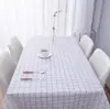 Mantel Impermeable a Cuadros Negro y Blanco Café Rosa Dibujos Animados Infantil de un Año Cien Días Domingos Decoración de Escritorio Taiwán