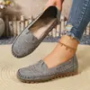 Zapatos Planos Casuales de Nuevo Estilo para Primavera y Otoño de Talla Grande Moda Slip-On Poco Profundos con Lazo Zapatos Planos para Mujer