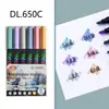 Huidel Resaltador de Luz Suave Protección Ocular Color Pluma de Color a Base de Agua Secado Rápido No se Desvanece Marcador para Cuaderno de Apuntes Estudiantil