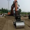 Compactadora Hidráulica de Rodillo Personalizada Compactadora de Rodillo de Excavadora de Alta Frecuencia Compactadora de Vibración para Construcción de Sedimentos de Tuberías