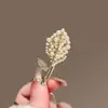 Pinza para el Cabello Hoja de Perla para Mujer, Pinza Simple de Nuevo Estilo para Flequillo Lateral, Pasador de Gama Alta, Pinza Versátil para Cabello Suelto, Pinza de Pato