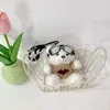 Chaveiro Panda Piloto Desenho Animado Urso Fofo Boneca Vestida Boneca Estudante Pequeno Presente Pingente Venda por Atacado