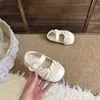 Zapatos pequeños de cuero de niña con lunares, de cordones con un lazo, zapatos de princesa para bebé, zapatos de vestir para el primer cumpleaños del bebé, zapatos para caminar para niños pequeños