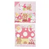 Etiquetas de Tarjetas Lindas de Dibujos Animados y Tarjetas de Respaldo, Empaque Estilo Coreano, Protección de Tarjetas, Accesorios, Horneado, Tarjetas de Empaque para Regalos