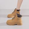 Botas Martin de caña alta para mujer, nuevo estilo de otoño, botines de estilo británico, versión coreana, botas de trabajo versátiles de suela gruesa, botas de nieve para mujer
