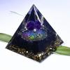 Enfeites de Bola de Cristal de Fonte Transfronteiriça, Pedras de Cristal em Pirâmide, Artesanato em Resina, Decoração de Casa Exquisita e Simples