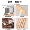 Perchero para Ropa de Casa Perchero de Madera para Ropa Estante para Tienda de Ropa de Adultos Soporte para Colgar Ropa Perchero de Madera Antideslizante Perchero de Madera al por Mayor