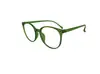 Armazón de Gafas para Miopía Óptica para Hombre, Armazón de Gafas Retro de Moda, Armazón Redondo Grande, Antirradiación, Antiluz Azul, Danyang en Stock