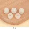 Resina Cuentas Sueltas de Agujero Grande Pulsera DIY Vestido Traje de Baño Accesorios Accesorios Botones de Barril Retro