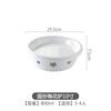 Vajilla de hotel olla seca calentamiento con vela aislamiento plato para pescado redondo plato para sopa estufa flor de ciruelo cerámica plato caliente hogar estufa abierta