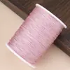 Fio de jade para atacado com 72 unidades, disponível em todas as cores, carretéis grandes, para tecelagem manual, pulseiras DIY e materiais e acessórios para artesanato