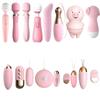 Vibrador Laile de serie completa, conversión de frecuencia, concha pequeña, palo de delfín, huevo saltarín, masturbador femenino, juguetes sexuales para adultos