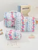 Bolsa Berger Love Bow Bolsa de Cosméticos Portátil Gran Capacidad Bolsa de Almacenamiento de Cosméticos Portátil Exclusiva Transfronteriza