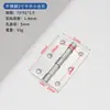 Bisagra Plana de Acero Inoxidable Personalizada Silenciosa Engrosada para Gabinete Doméstico Puerta de Dormitorio Rodamiento Plano Bisagra Plegable Bisagra