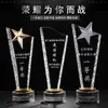 Troféu de Metal de Cristal Personalizado Troféu de Estrela de Cinco Pontas Personalizado Troféu Lâmina em Conserva do Oscar Troféu de Anjo Personalizado