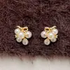 Pendientes de Perla Uva de Alta Gama, Modernos y Versátiles, Diseño de Nicho, Accesorios para el Viaje Diario