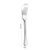 Vajilla de acero inoxidable explosiva transfronteriza Ficas, juego de cuchillo y tenedor para carne estilo occidental, de alto valor cromático, explosiones de TikTok