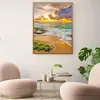 Amazon Pintura de Diamantes 5D Diamante Completo Paisaje Natural Paisaje del Amanecer Pintura Decorativa diy Combinación de Punto de Cruz Perforación de Punto