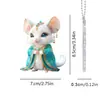 Juguete de Navidad Popular Animal del Zodiaco Transfronterizo Decoración Regalo para Niños Bolsa Acrílica Llavero